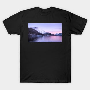 Winter Sunset at Thirlmere T-Shirt